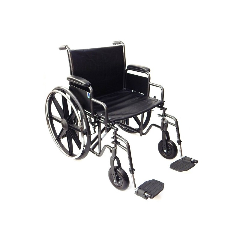 Wózek Inwalidzki Stalowy Wzmocniony